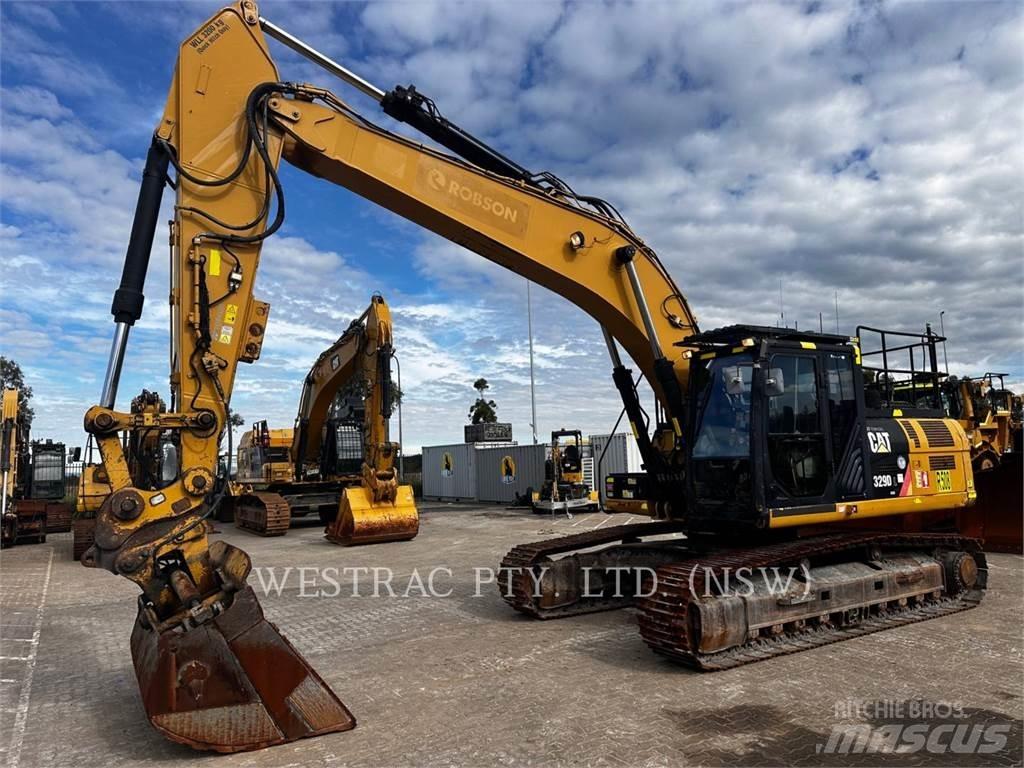 CAT 329DL Bagri goseničarji