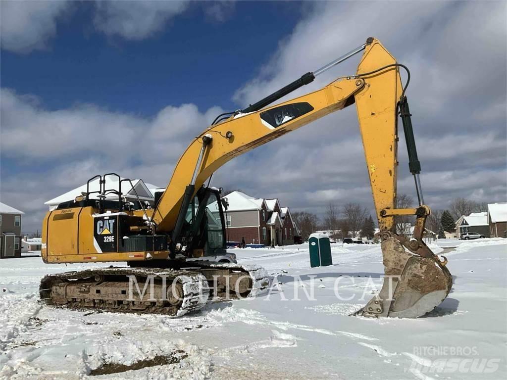 CAT 329EL Bagri goseničarji