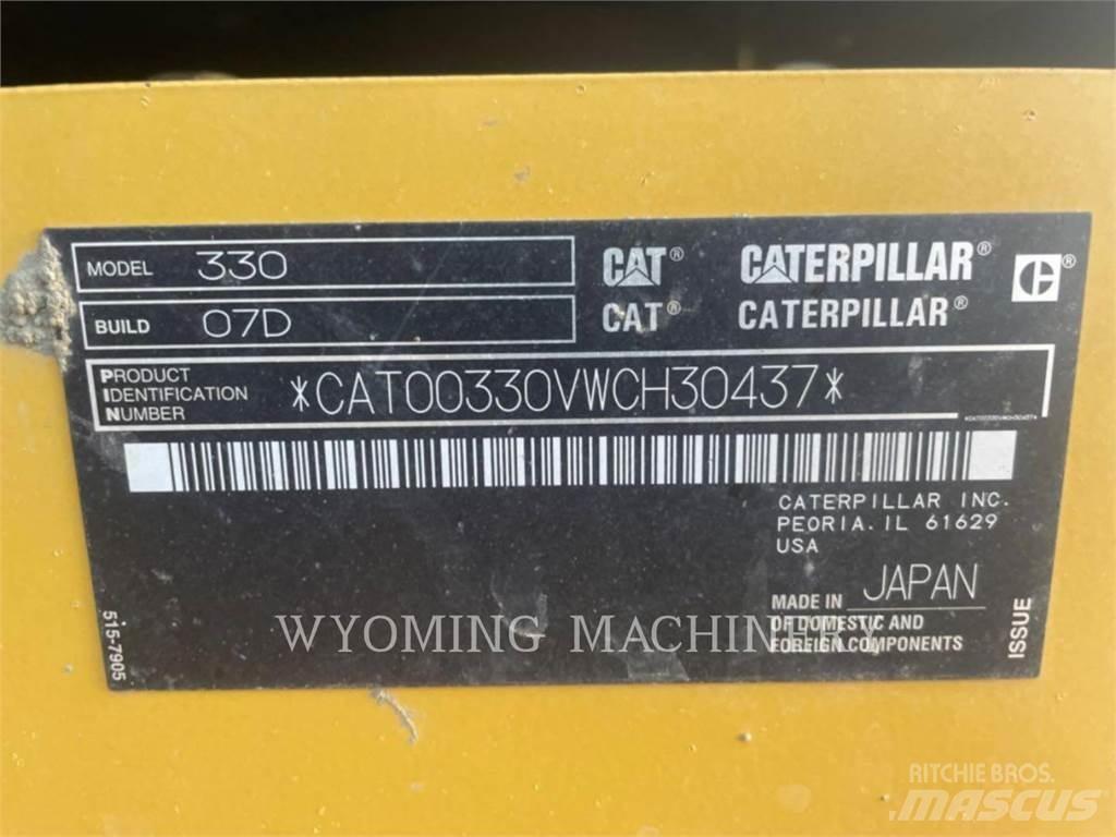 CAT 330 Bagri goseničarji