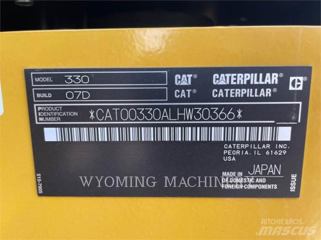 CAT 330 Bagri goseničarji