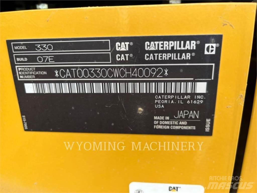 CAT 330 Bagri goseničarji