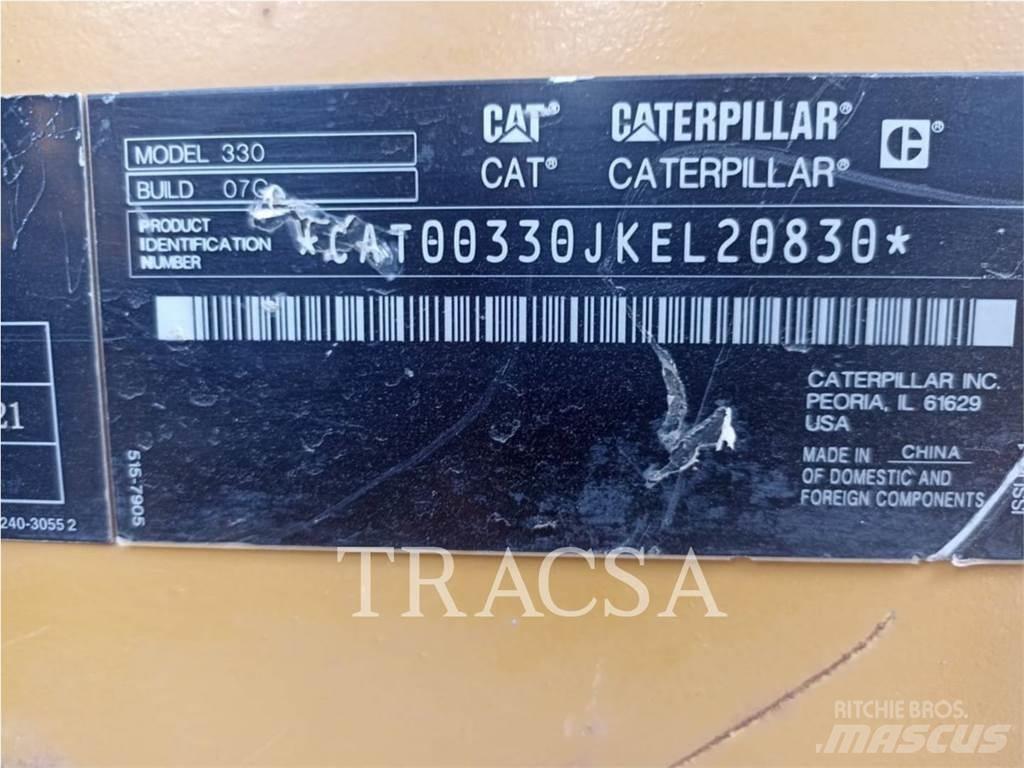 CAT 330 Bagri goseničarji