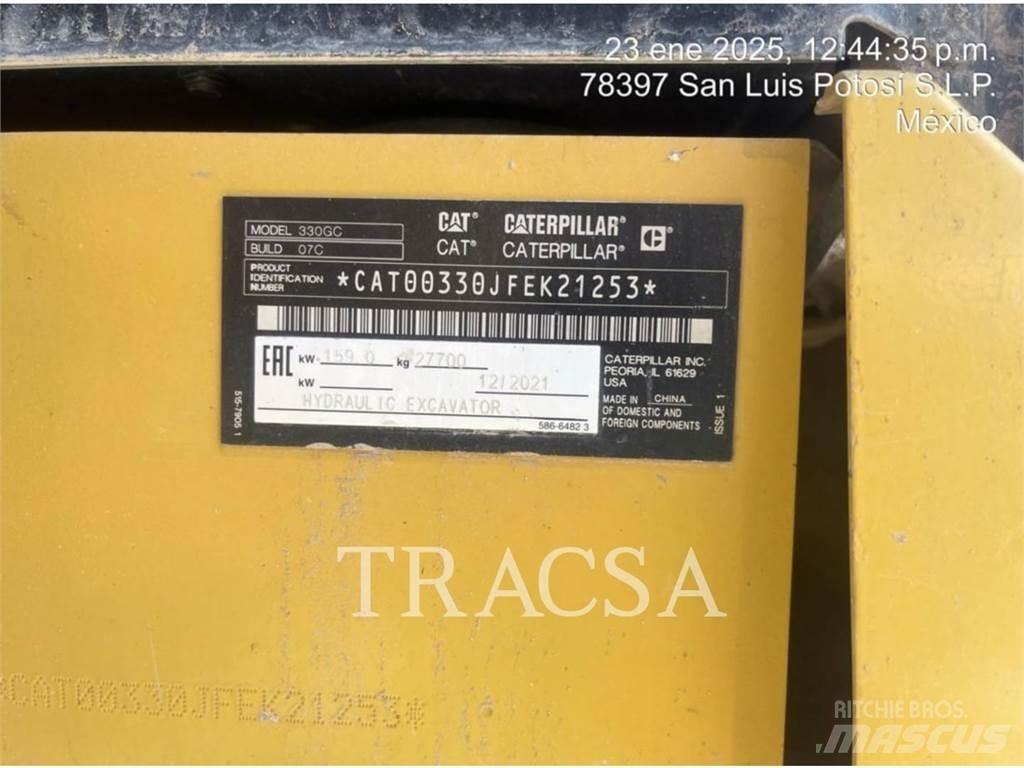 CAT 330 Bagri goseničarji