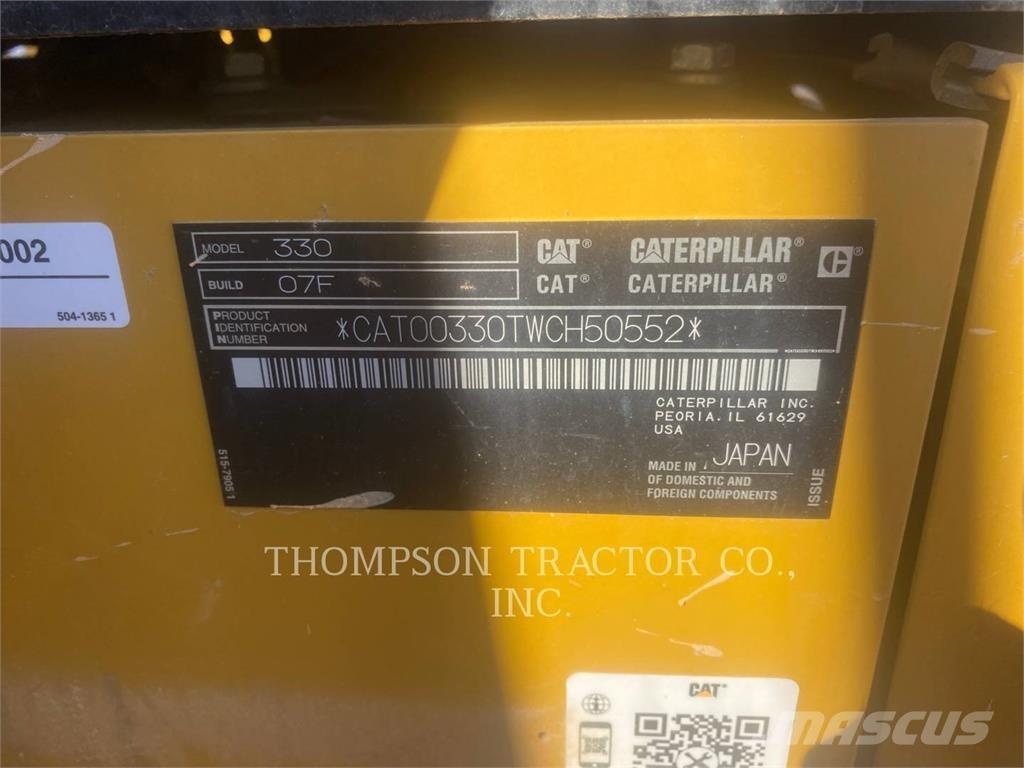 CAT 330 Bagri goseničarji