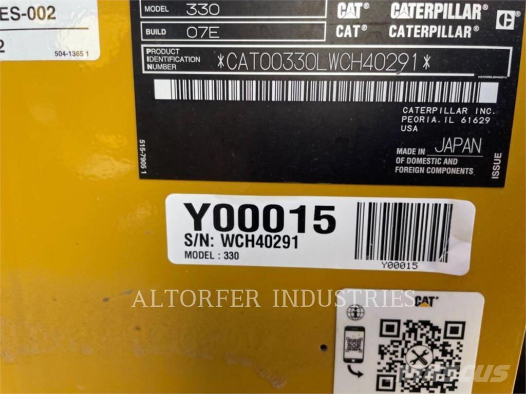 CAT 330-07 Bagri goseničarji