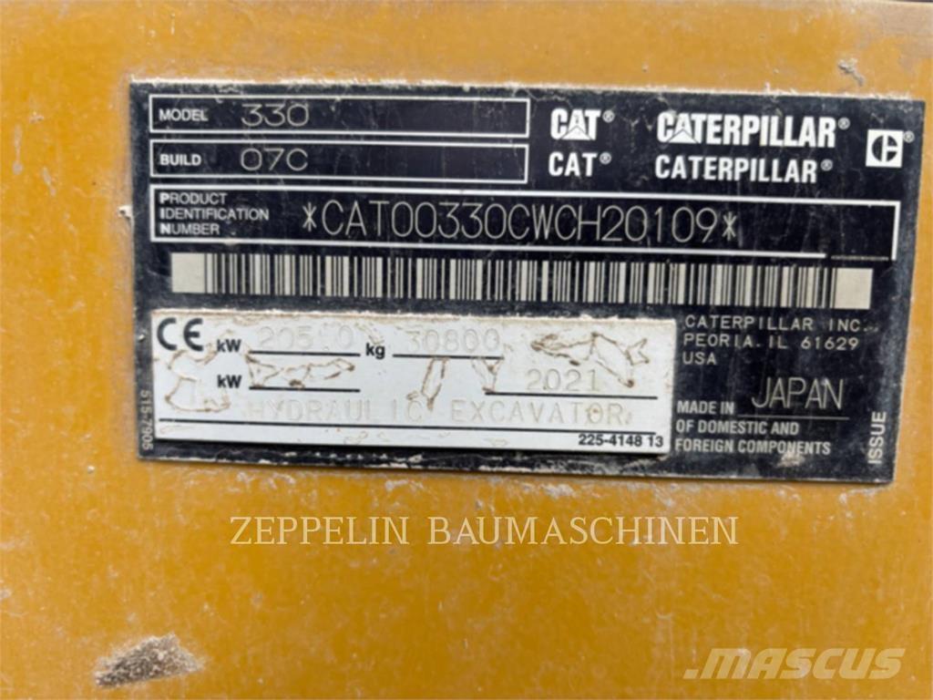 CAT 330-07 Bagri goseničarji