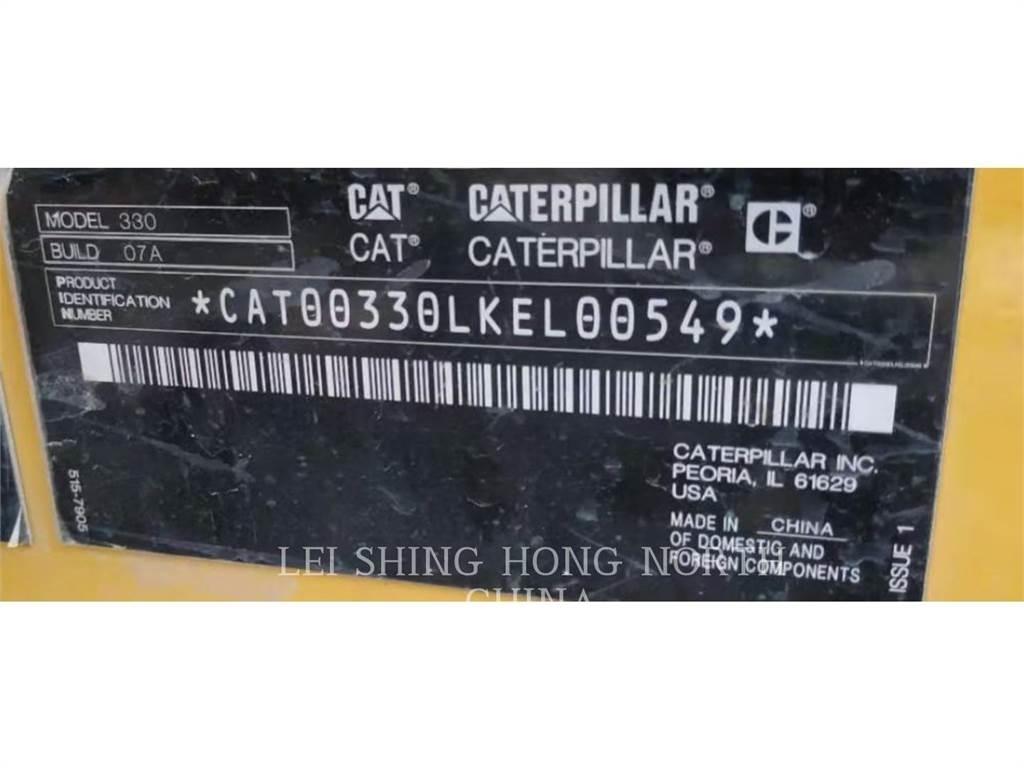 CAT 330-07 Bagri goseničarji