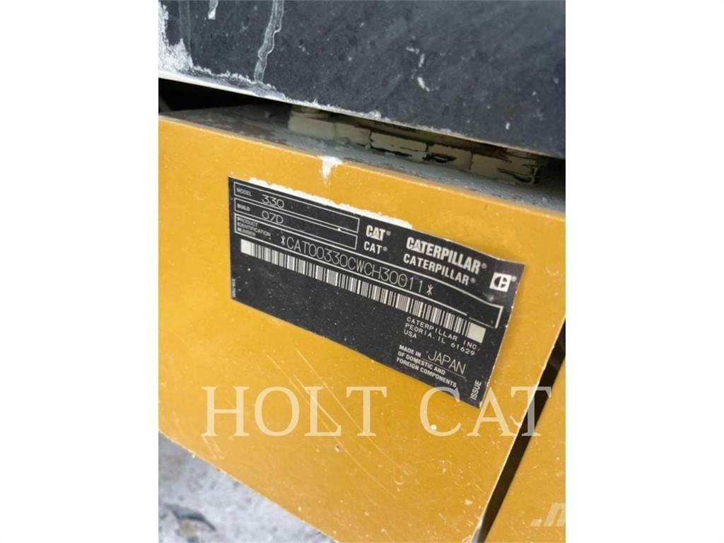 CAT 330 TC Bagri goseničarji