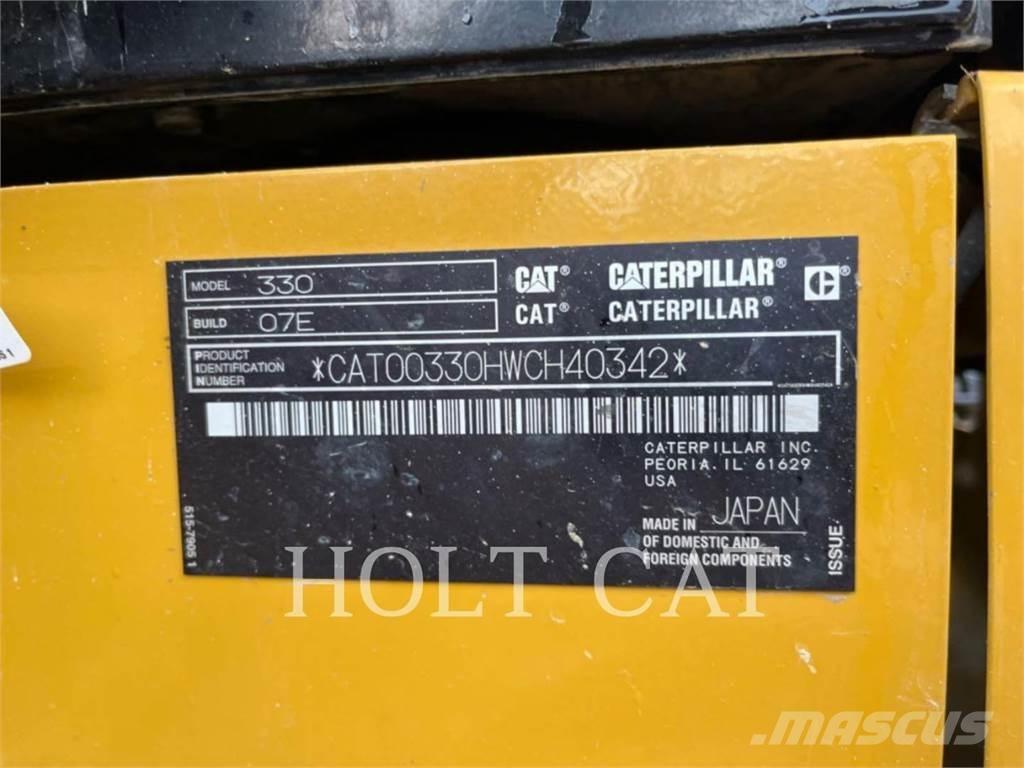 CAT 330 TC Bagri goseničarji