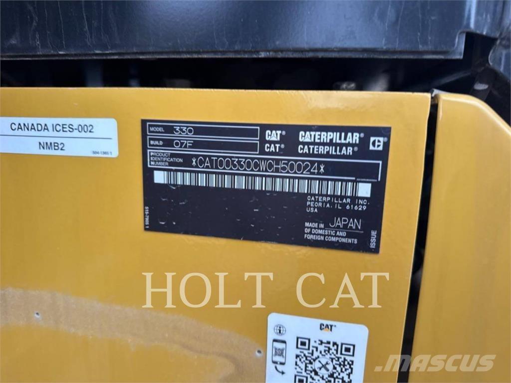 CAT 330 TC Bagri goseničarji