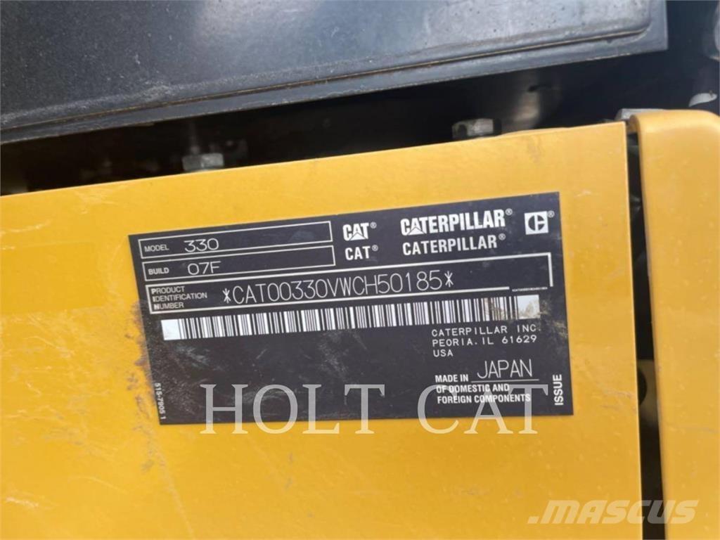 CAT 330 TC Bagri goseničarji