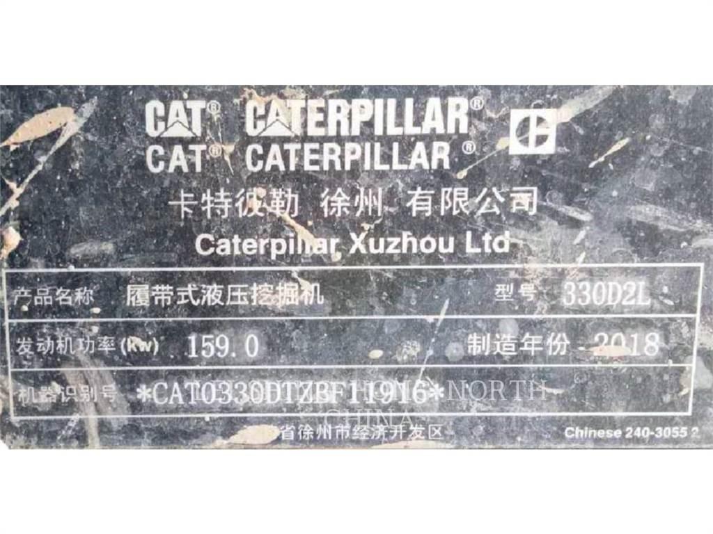 CAT 330D2L Bagri goseničarji