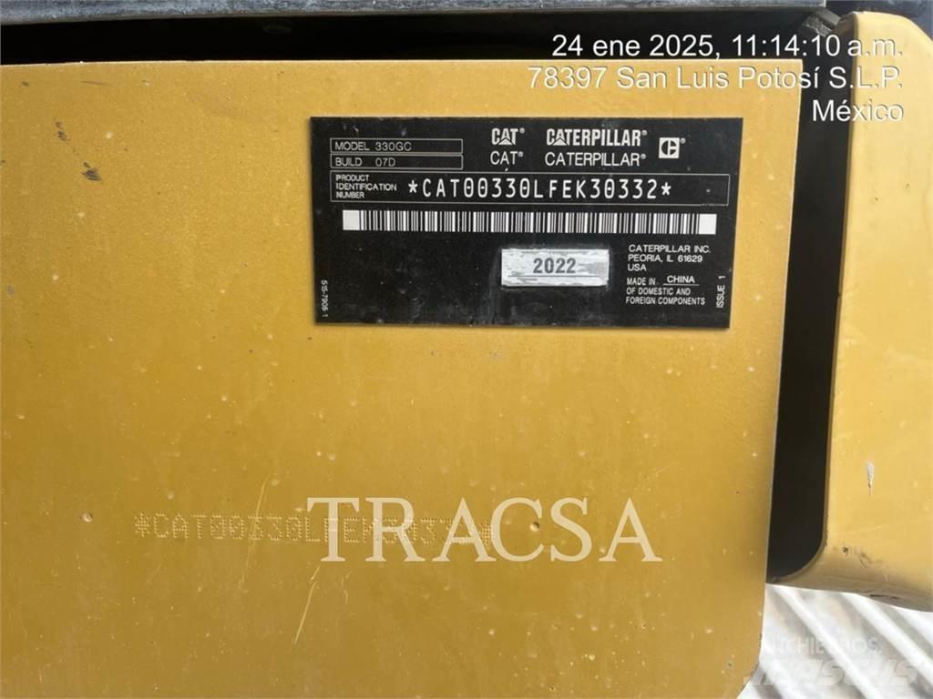 CAT 330GC Bagri goseničarji