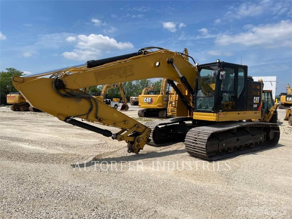 CAT 335F LCR Bagri goseničarji