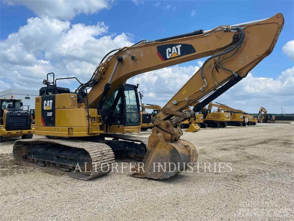 CAT 335F LCR Bagri goseničarji