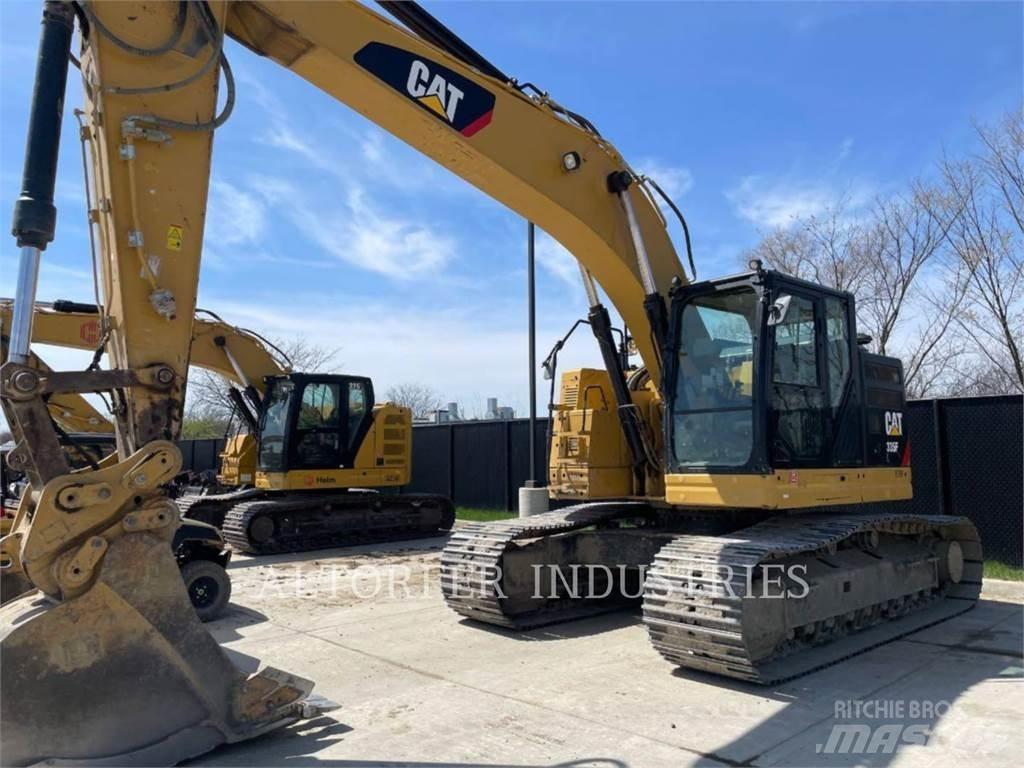 CAT 335F LCR Bagri goseničarji
