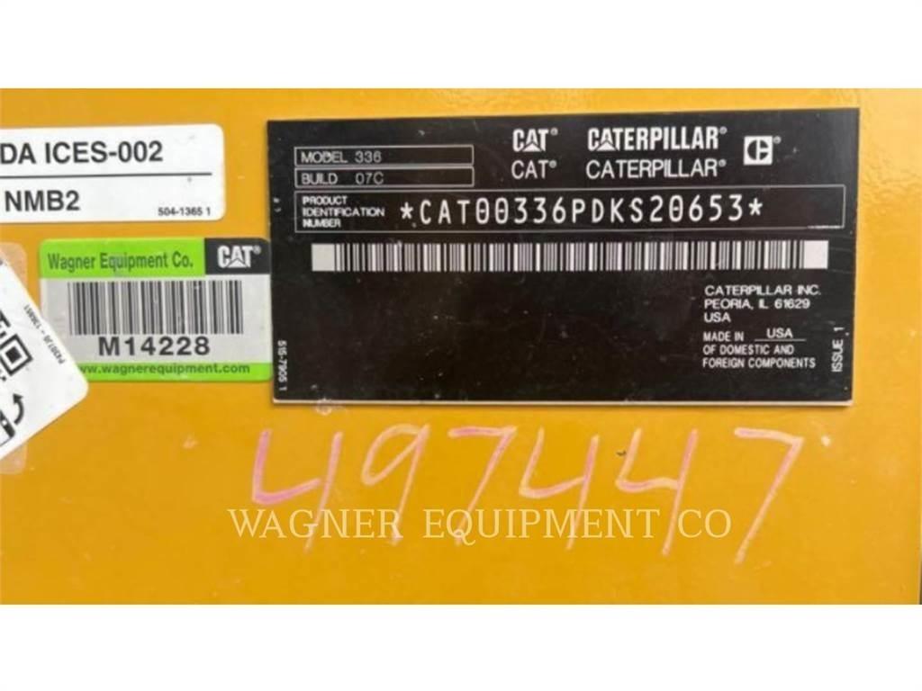 CAT 336 Bagri goseničarji