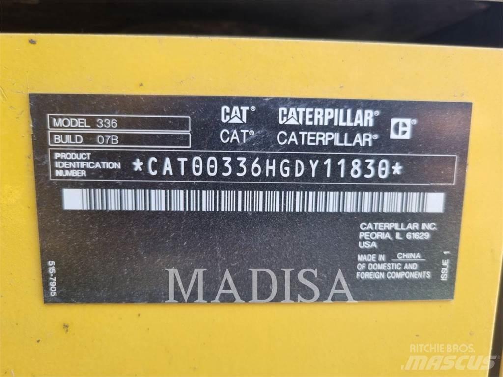 CAT 336 Bagri goseničarji