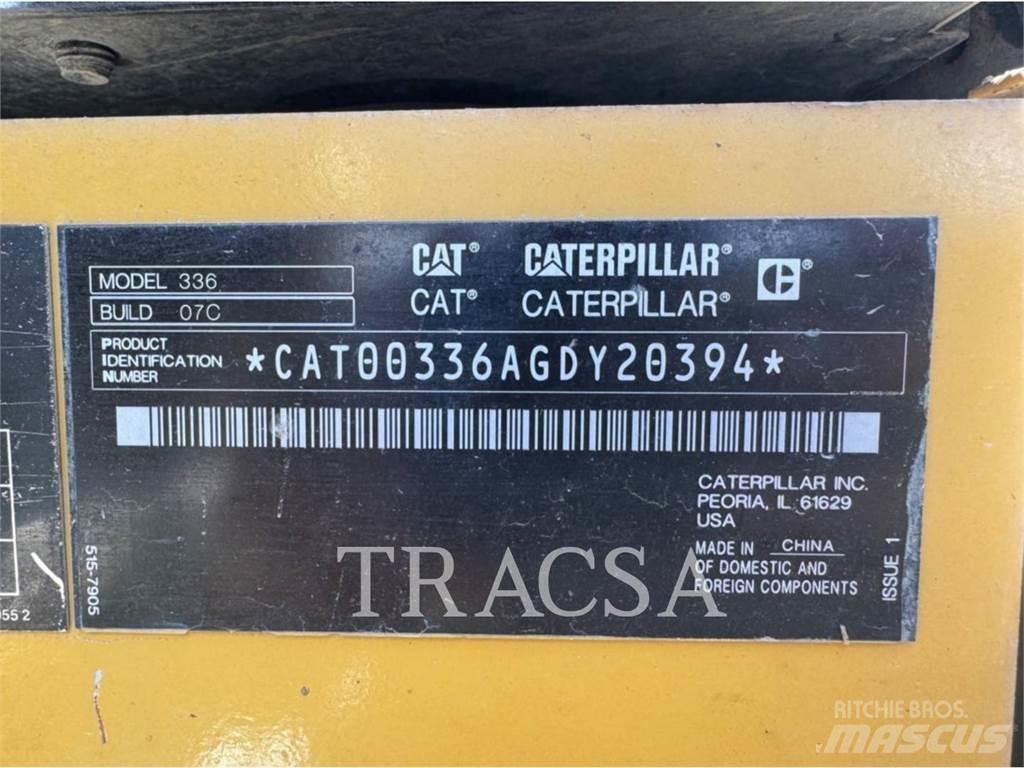 CAT 336 Bagri goseničarji