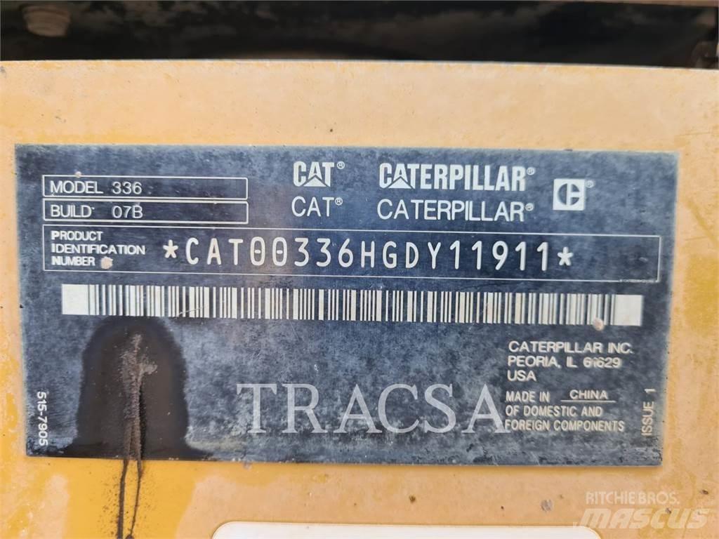 CAT 336 Bagri goseničarji