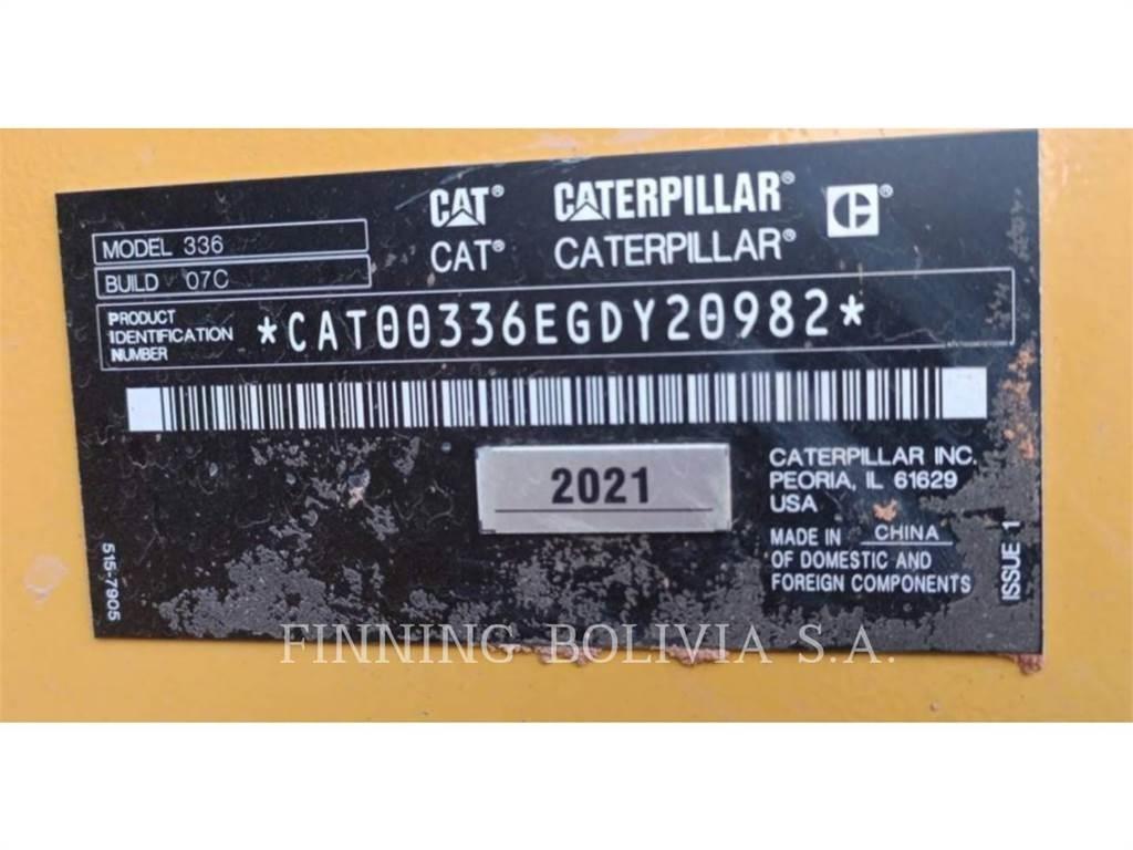 CAT 336-07 Bagri goseničarji