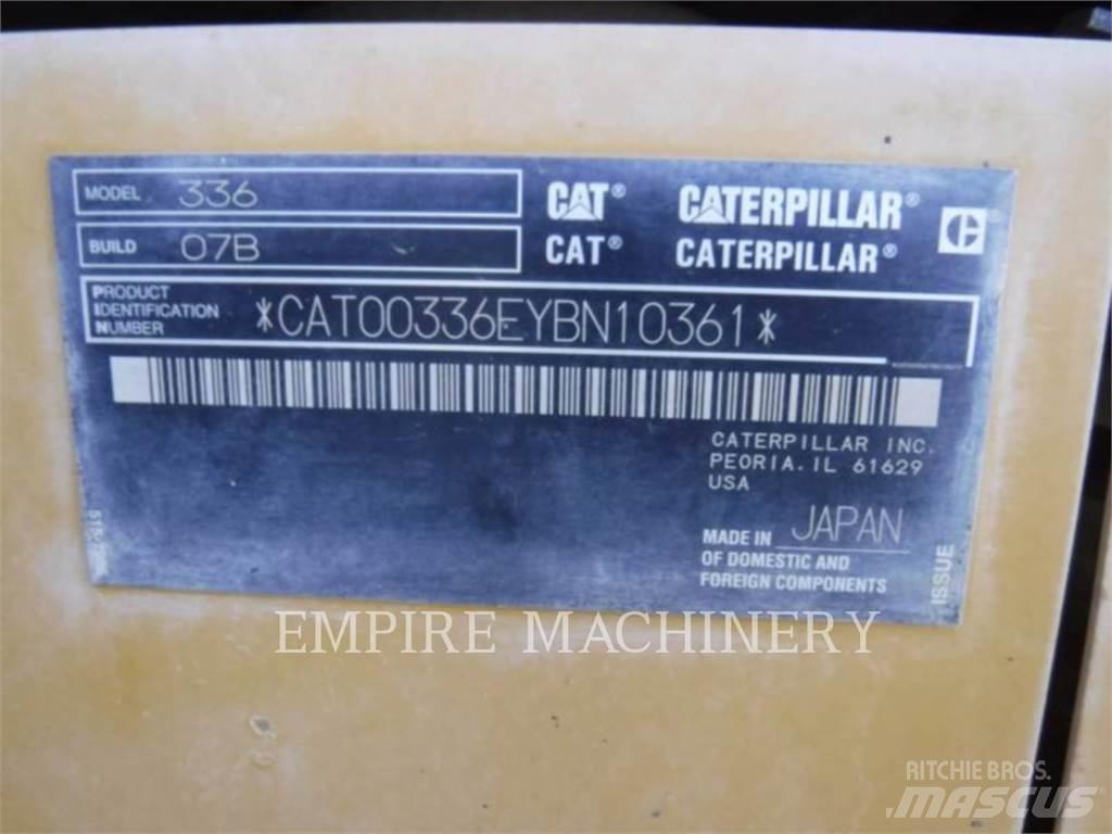 CAT 336-07 Bagri goseničarji