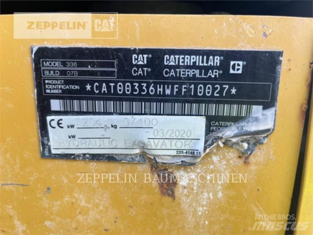 CAT 336-07B Bagri goseničarji