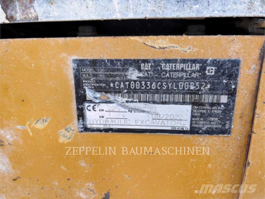 CAT 336-08 Bagri goseničarji