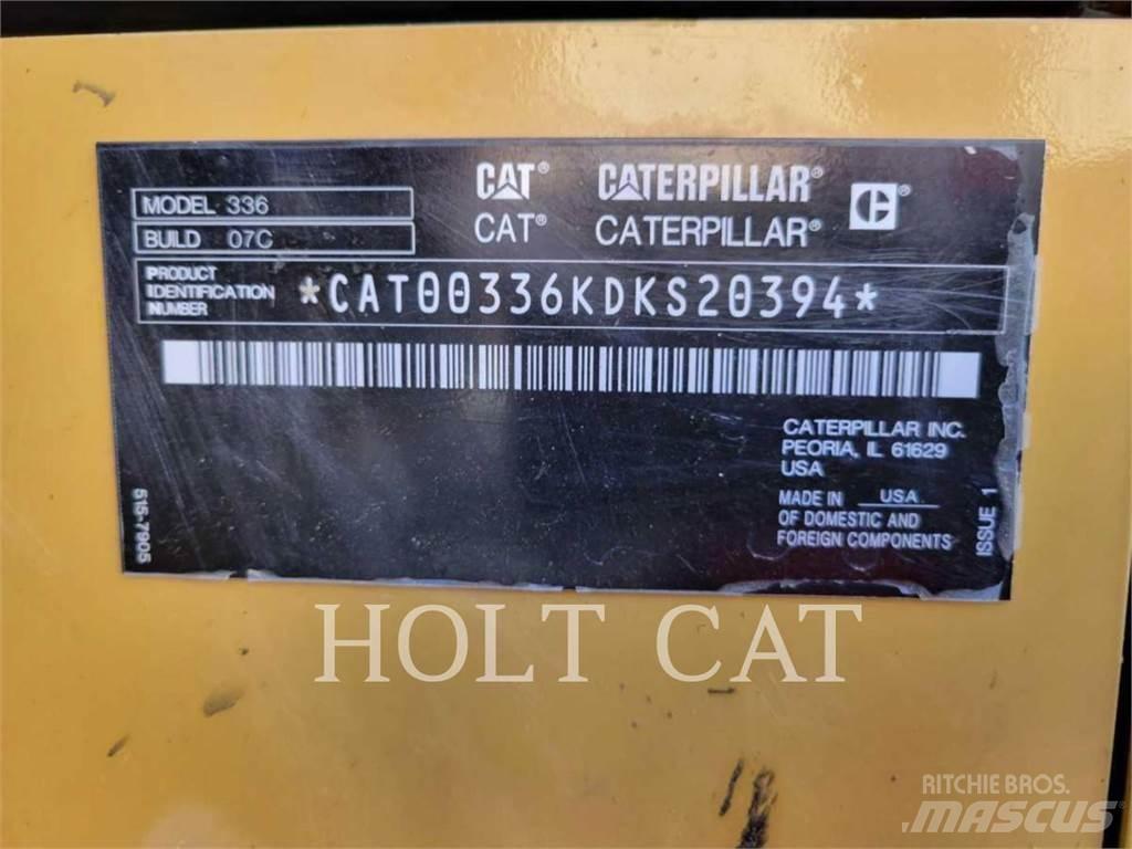 CAT 336 12 TC Bagri goseničarji
