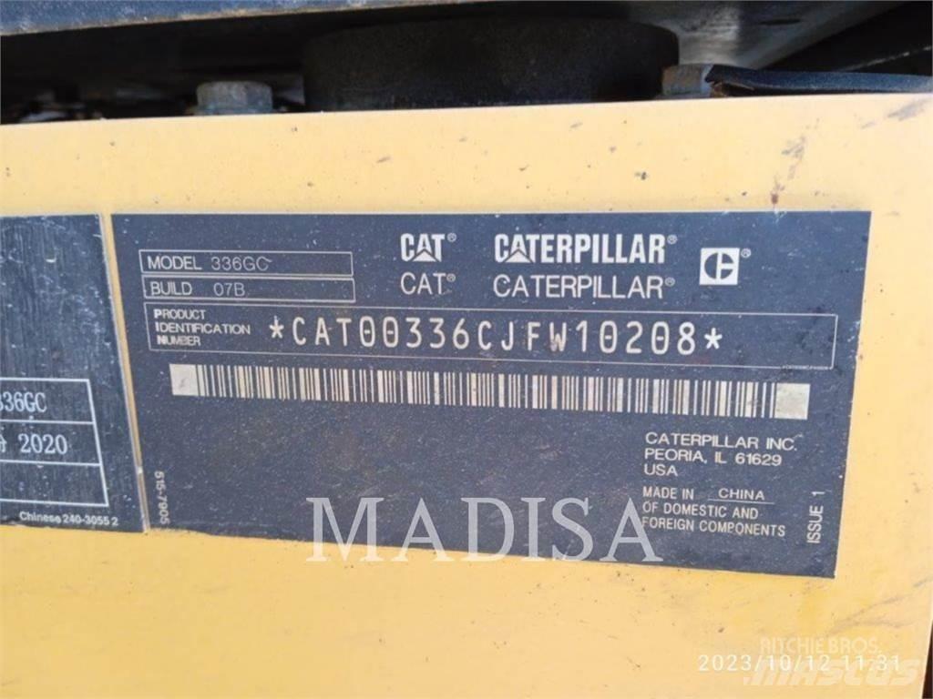 CAT 336 GC Bagri goseničarji