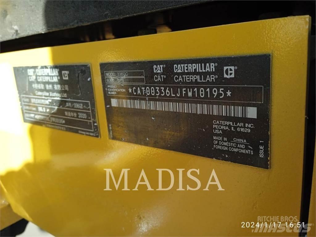 CAT 336 GC Bagri goseničarji