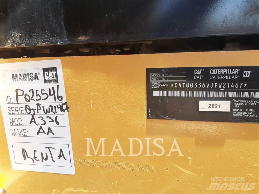CAT 336 GC Bagri goseničarji