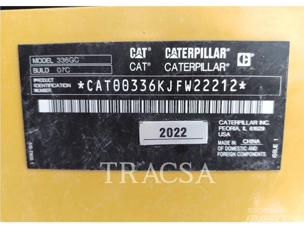 CAT 336 GC Bagri goseničarji
