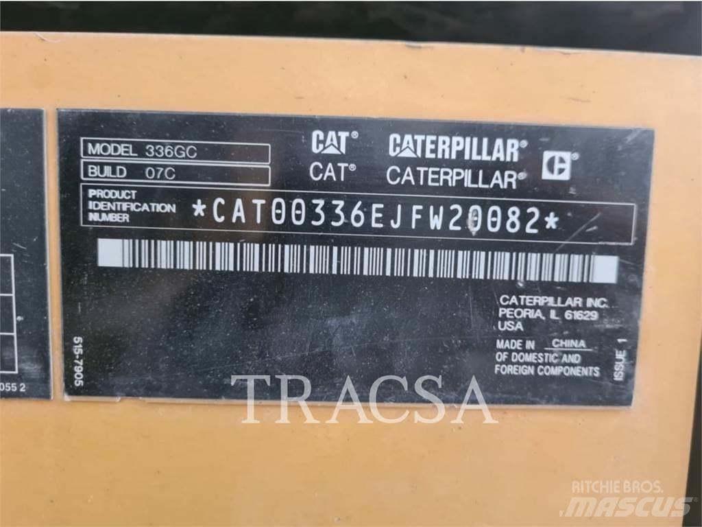 CAT 336 GC Bagri goseničarji