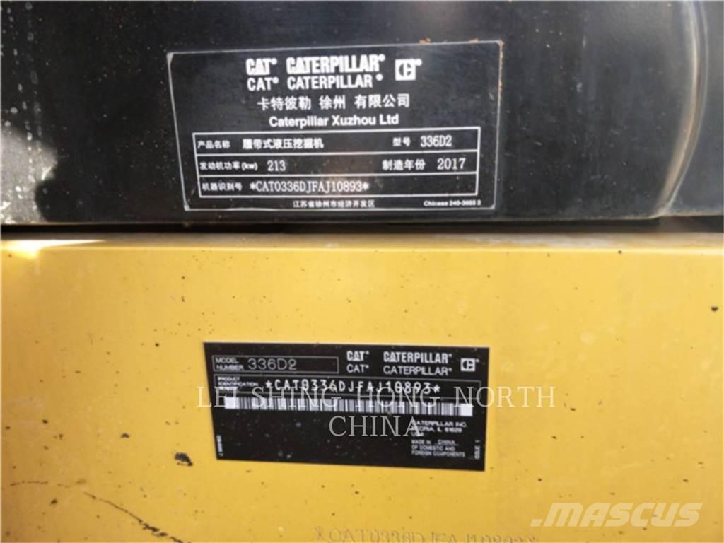 CAT 336D2 Bagri goseničarji