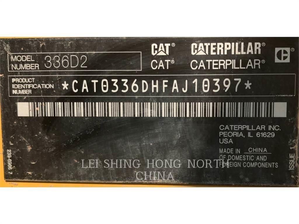 CAT 336D2 Bagri goseničarji