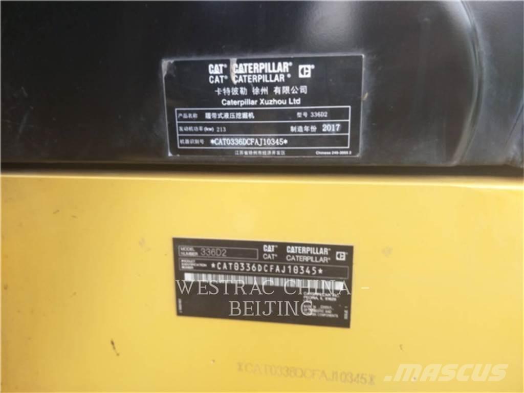 CAT 336D2 Bagri goseničarji