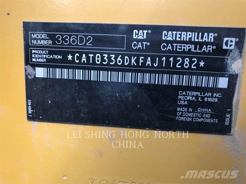 CAT 336D2 Bagri goseničarji