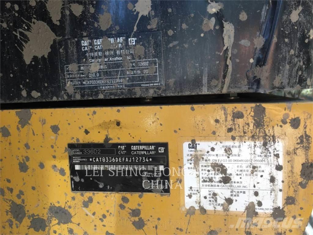 CAT 336D2 Bagri goseničarji