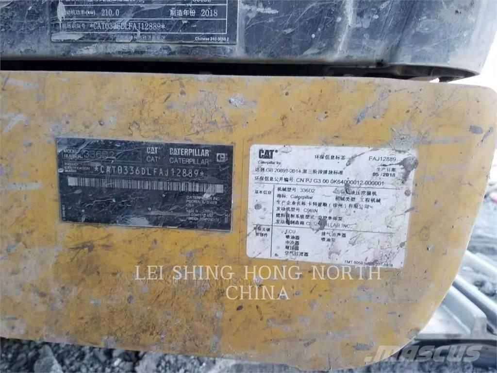 CAT 336D2 Bagri goseničarji