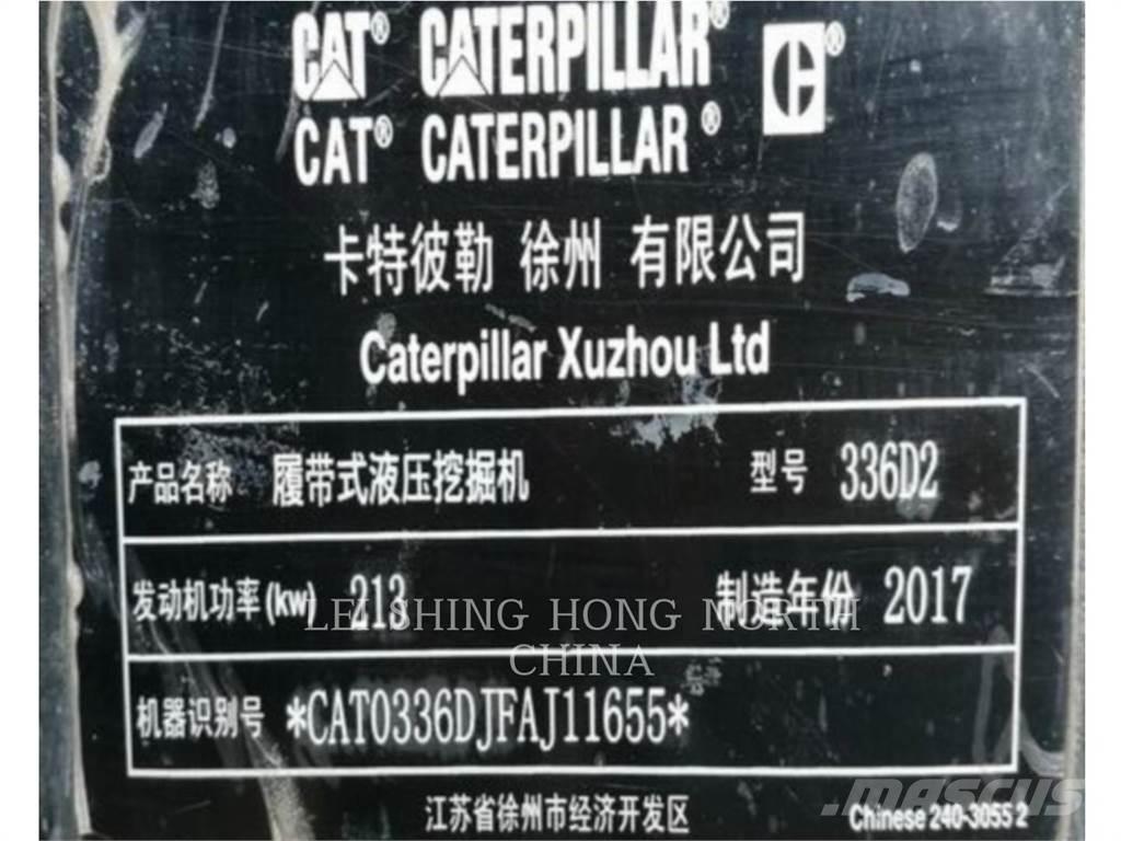 CAT 336D2 Bagri goseničarji