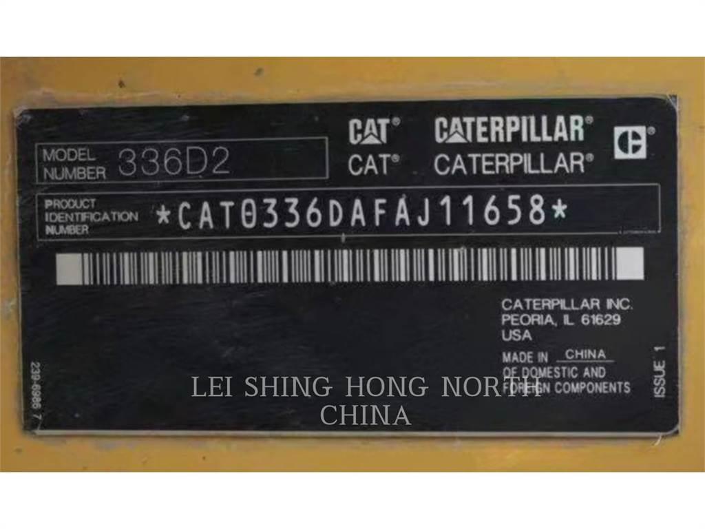 CAT 336D2 Bagri goseničarji