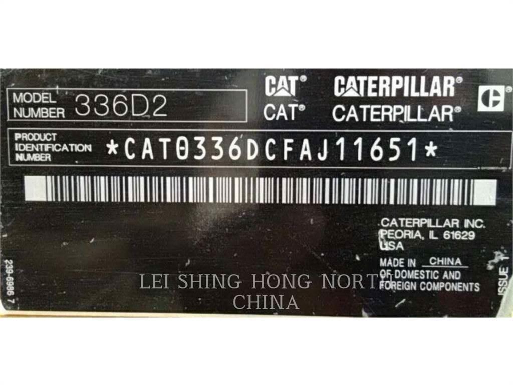 CAT 336D2 Bagri goseničarji