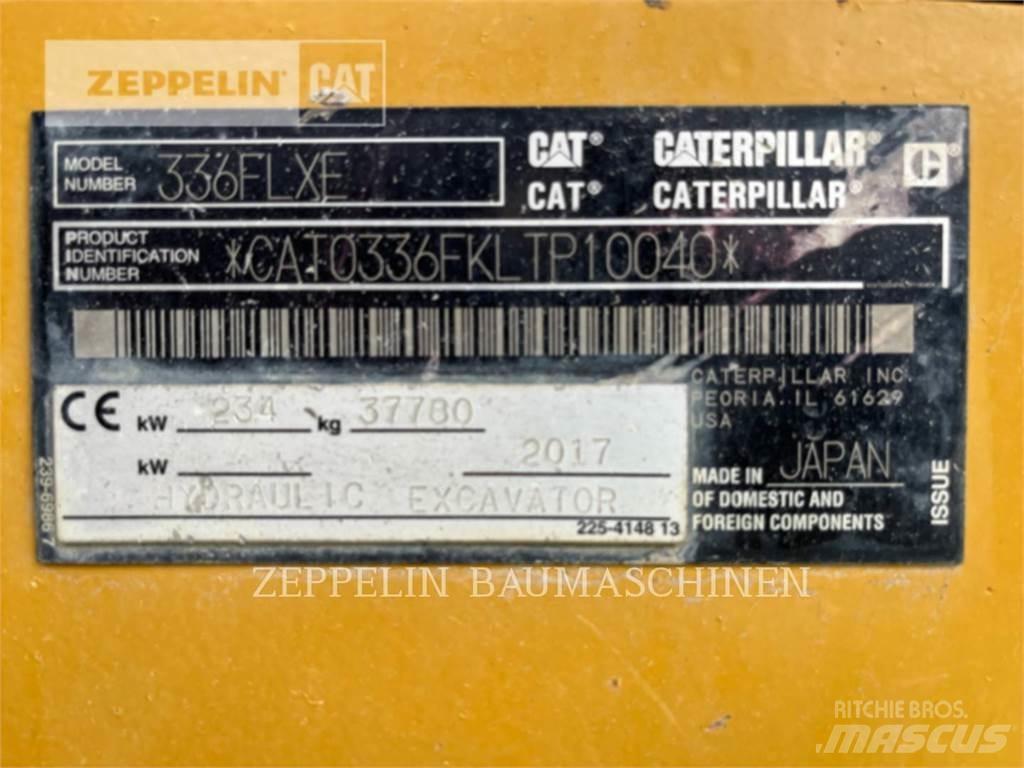 CAT 336FLNXE Bagri goseničarji