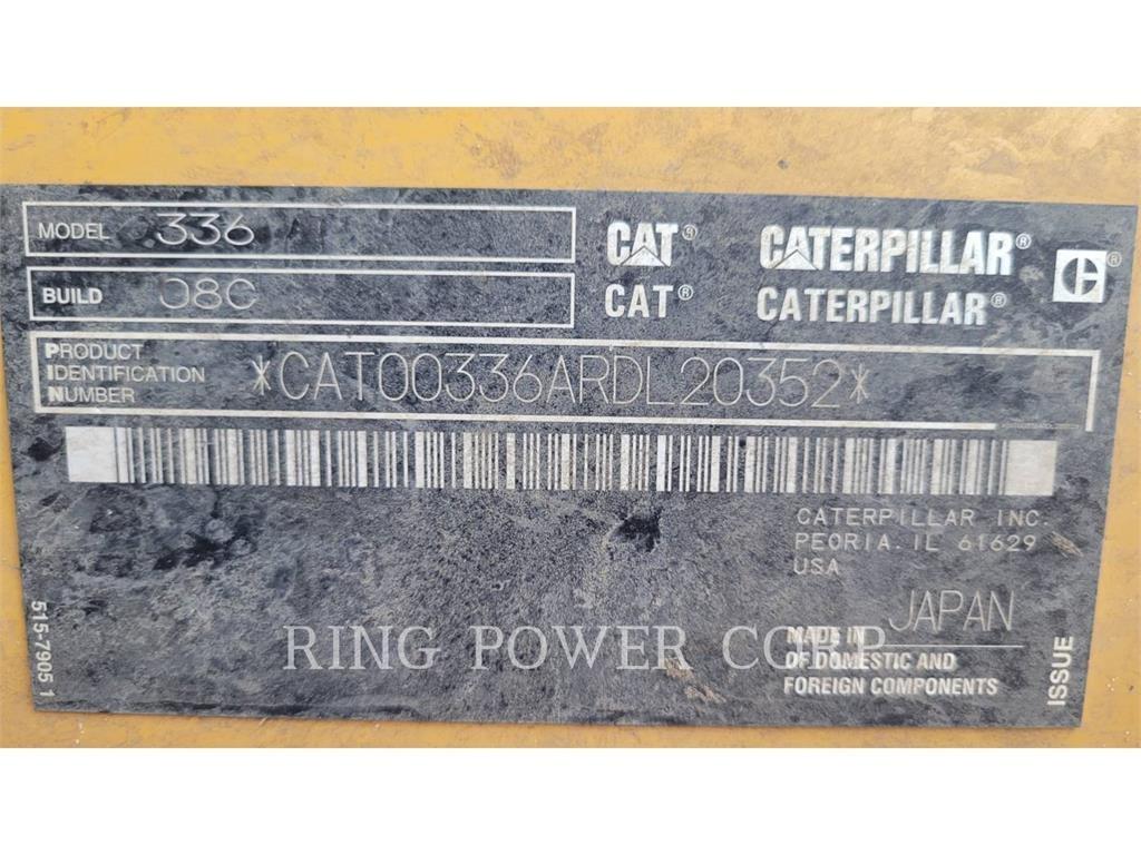 CAT 336HYDTHUM Bagri goseničarji