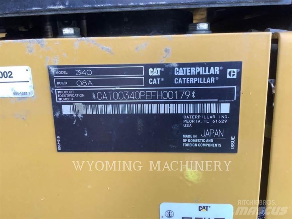 CAT 340 Bagri goseničarji