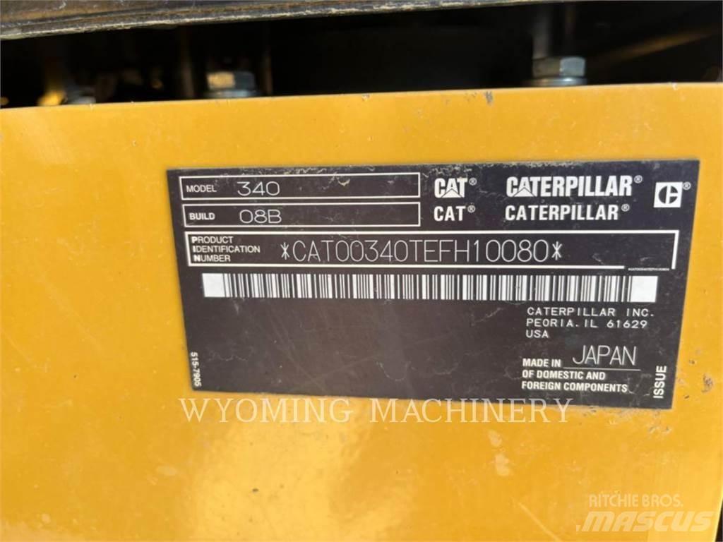 CAT 340 Bagri goseničarji