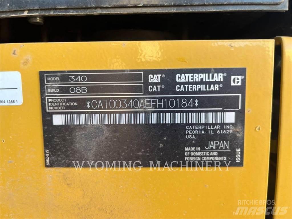 CAT 340 Bagri goseničarji