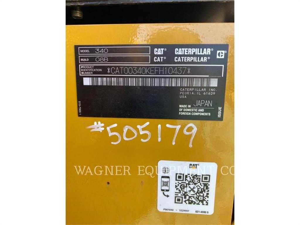 CAT 340 Bagri goseničarji