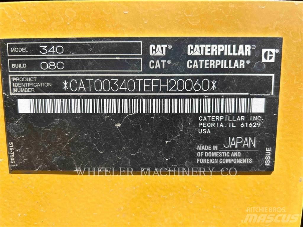 CAT 340 Bagri goseničarji
